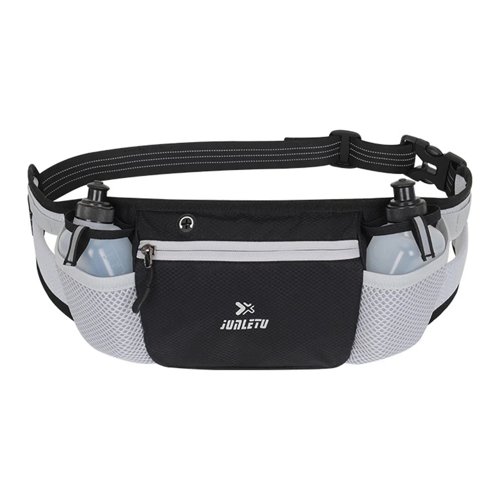 Running Belt Waist Pack – Water-Resistant & Breathable Running Waist Pack Qme black color