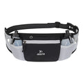 Running Belt Waist Pack – Water-Resistant & Breathable Running Waist Pack Qme black color