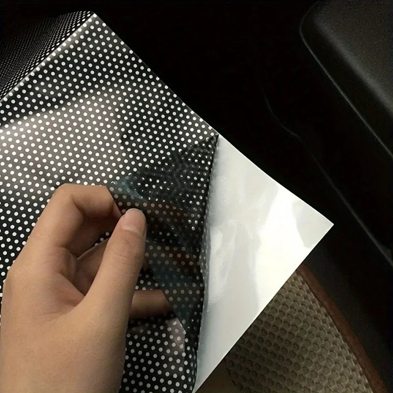 Car Side Window Sunshade Static Cling Film – UV & Privacy Window Sunshade Film Qme