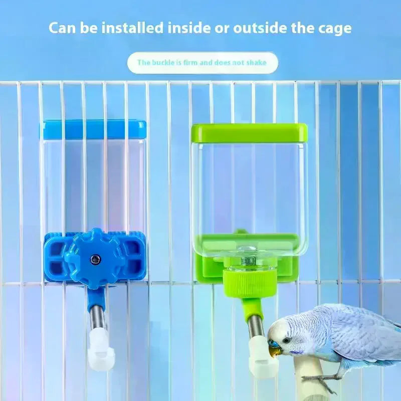Bird Cage Automatic Water Dispenser – Easy Clean & Install Bird Water Dispenser Qme