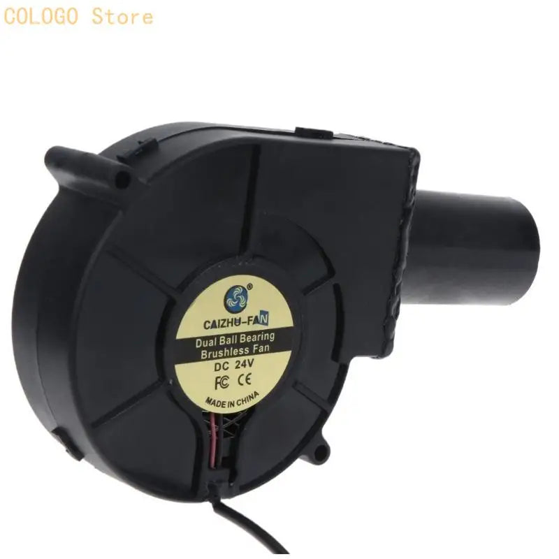 BBQ Fan Air Blower DC 24V – 110V/220V AC Powered Grill Fan BBQ Air Blower Qme