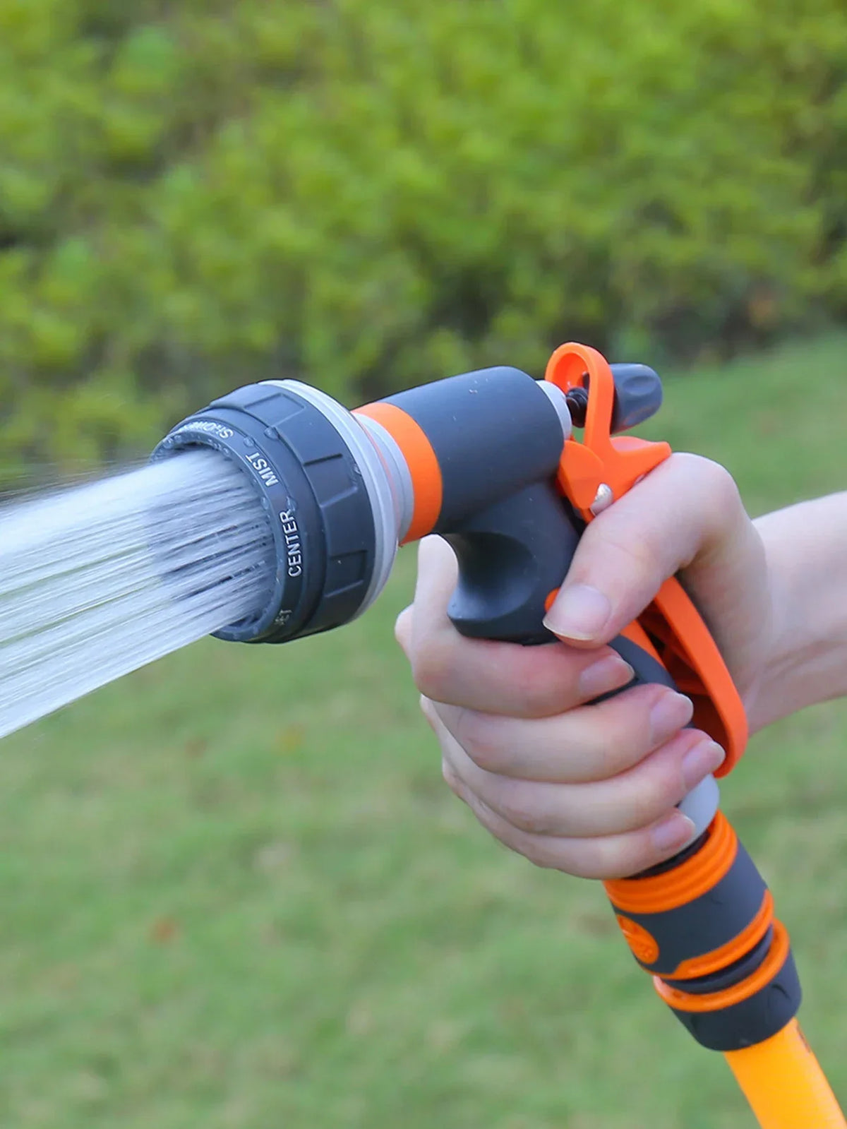 8-Pattern Garden Hose Nozzle – Multifunctional Water Spray Gun Garden Hose Nozzle Qme