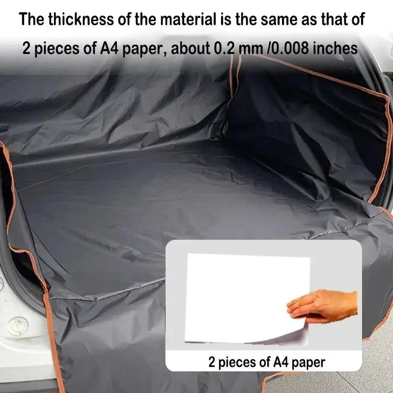 Universal Rear Cargo Seat Padded Cover – Oxford Cloth Cargo Seat Cover Qme