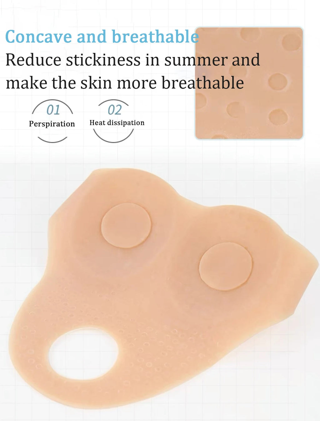 Silicone Breast Forms A–E Cup | Realistic Body Enhancer Silicone Breast Form Qst