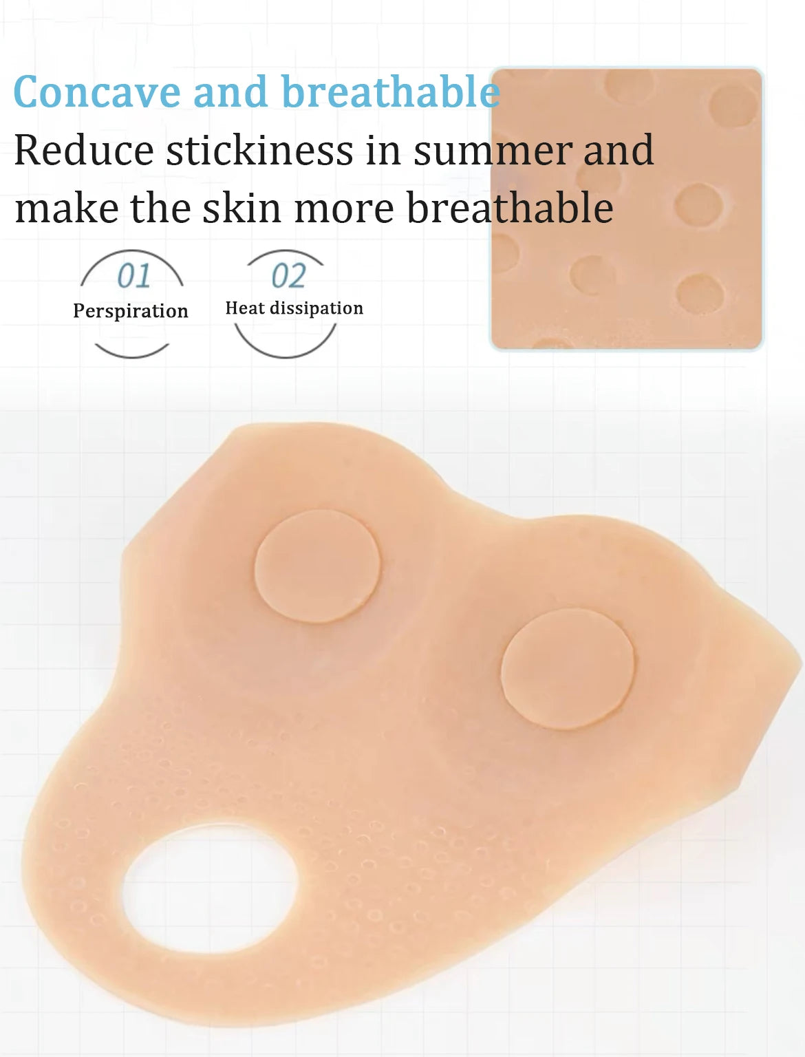 Silicone Breast Forms A–E Cup | Realistic Body Enhancer Silicone Breast Form Qst