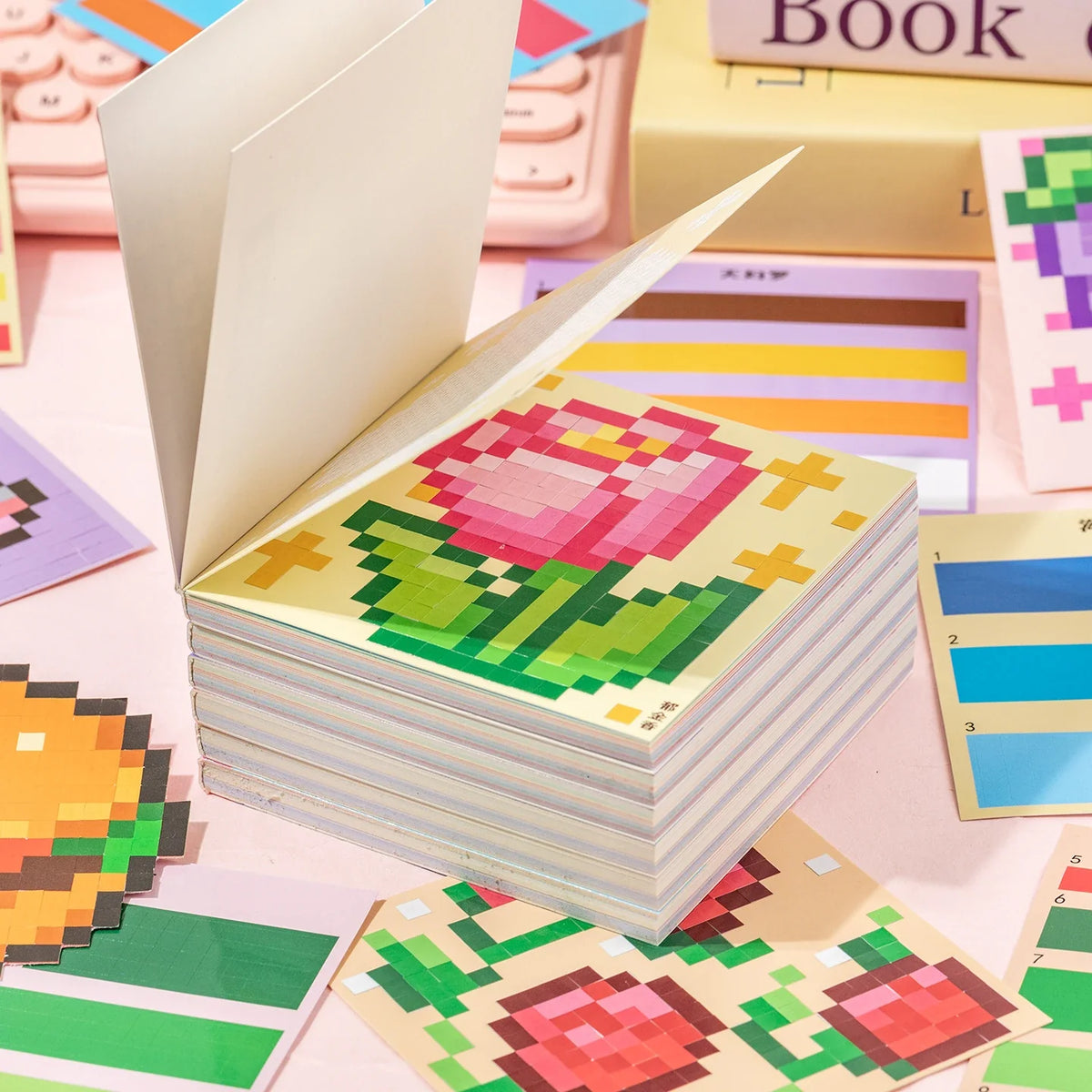 24 Cartoon Sticker Book | Japanese Journal & Planner DIY Decor Decorative Sticker Book Qme