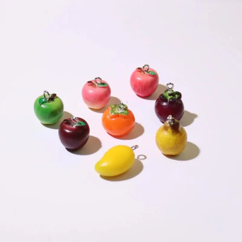 3D Resin Fruit Charms for DIY Jewelry, Earrings & Bracelets DIY Jewelry Charms Qme