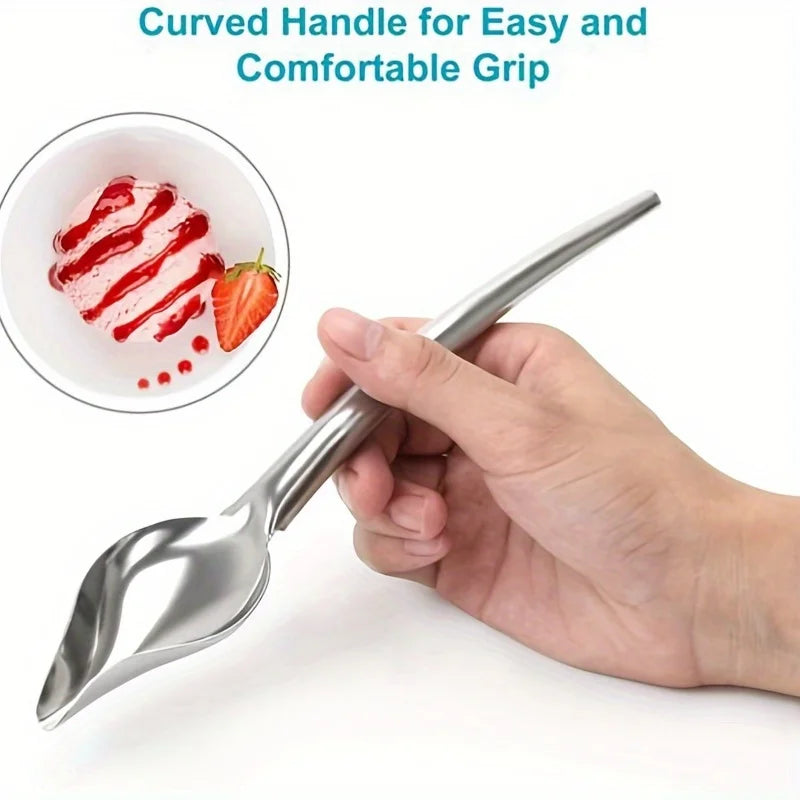 Stainless Steel Chocolate Decorating Spoon | DIY Baking Tool Chocolate Decorating Spoon Qme