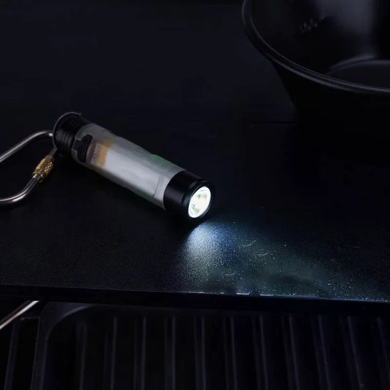 Rechargeable Hat Clip Light – 350 Lumen Hands-Free Flashlight Hat Clip Flashlight Qme yellow