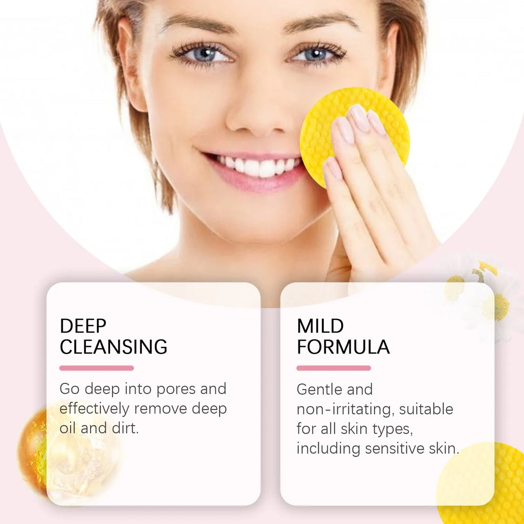 Turmeric Kojic Acid Facial Cleansing & Exfoliating Pads 40ct Facial Cleansing Pads Qme