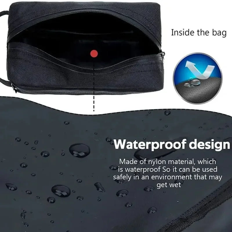 Waterproof Travel Toiletry Bag – Cosmetic Organizer Men & Women Travel Toiletry Bag Qme