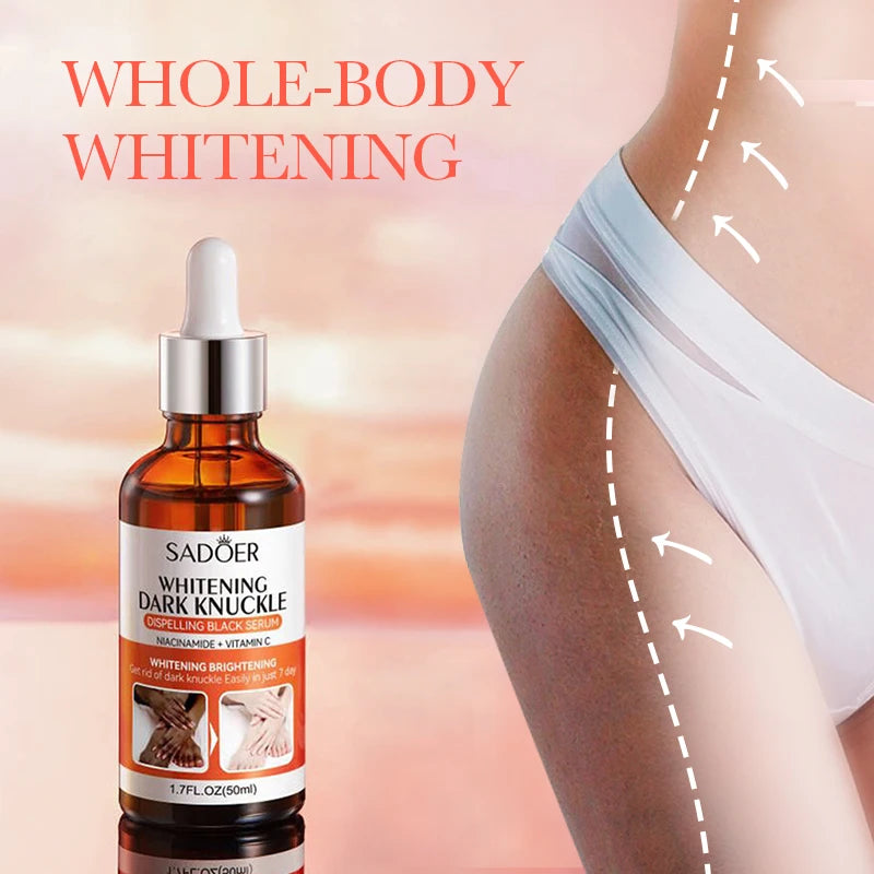 Knuckle & Joint Brightening Serum – Elbows, Knees, Hands 50ml Body Brightening Serum Qst