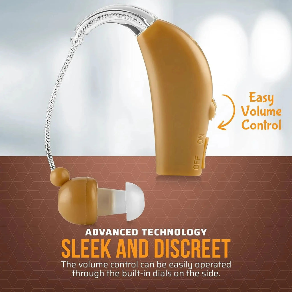 Rechargeable Digital BTE Sound Amplifier – Adjustable Tone Sound Amplifier Qst