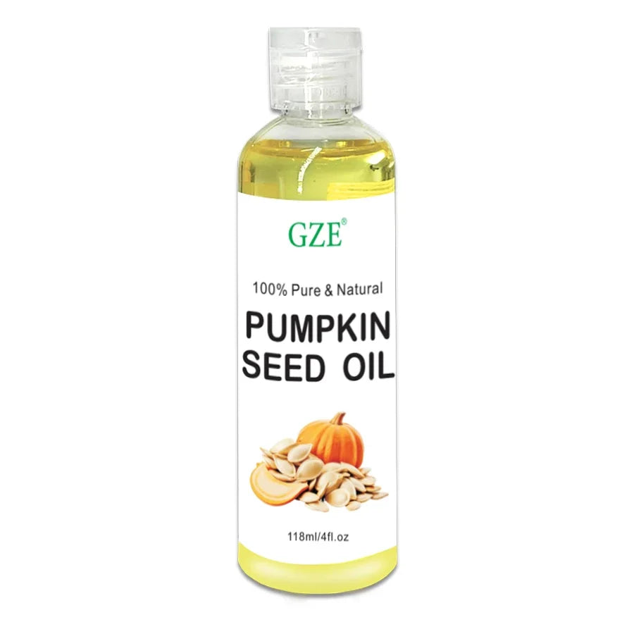 GZE Organic Pumpkin Seed Carrier Oil – Cold Pressed & Pure Carrier Oil Qme Pumpkin Seed Oil