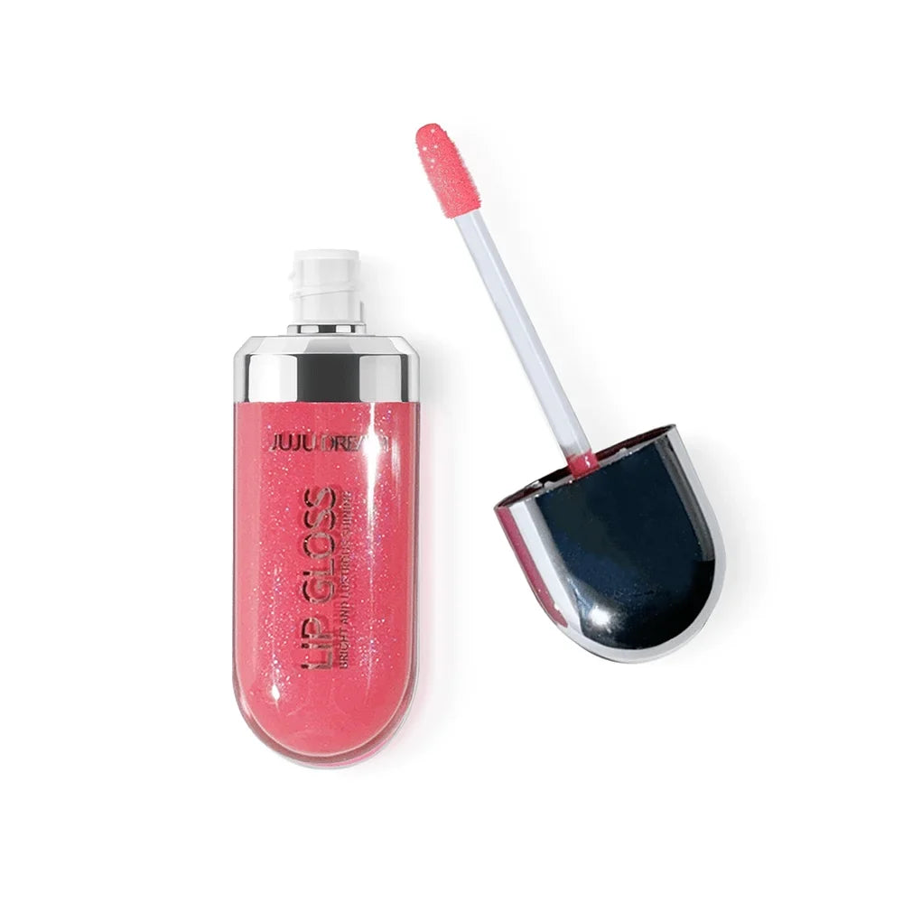 JUJU DREAM Mirror Lip Gloss – Moisturizing Glassy Glaze Tint Mirror Lip Gloss Qme