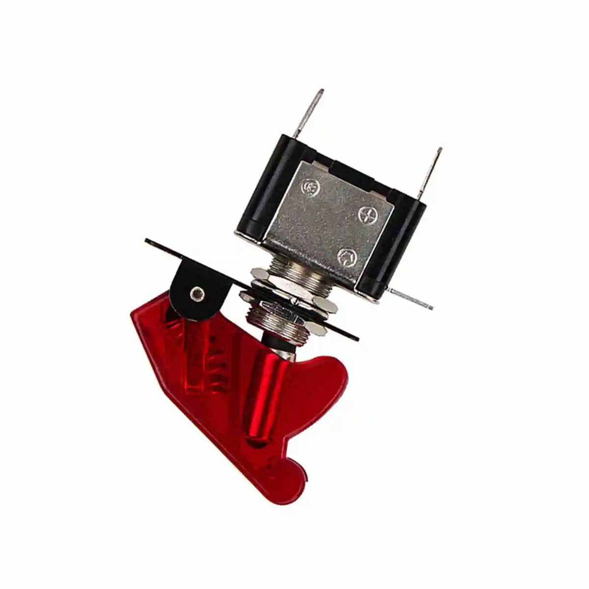 12V 20A SPST Car Rocker Toggle Switch – Red LED Cover Car Rocker Switch Qme