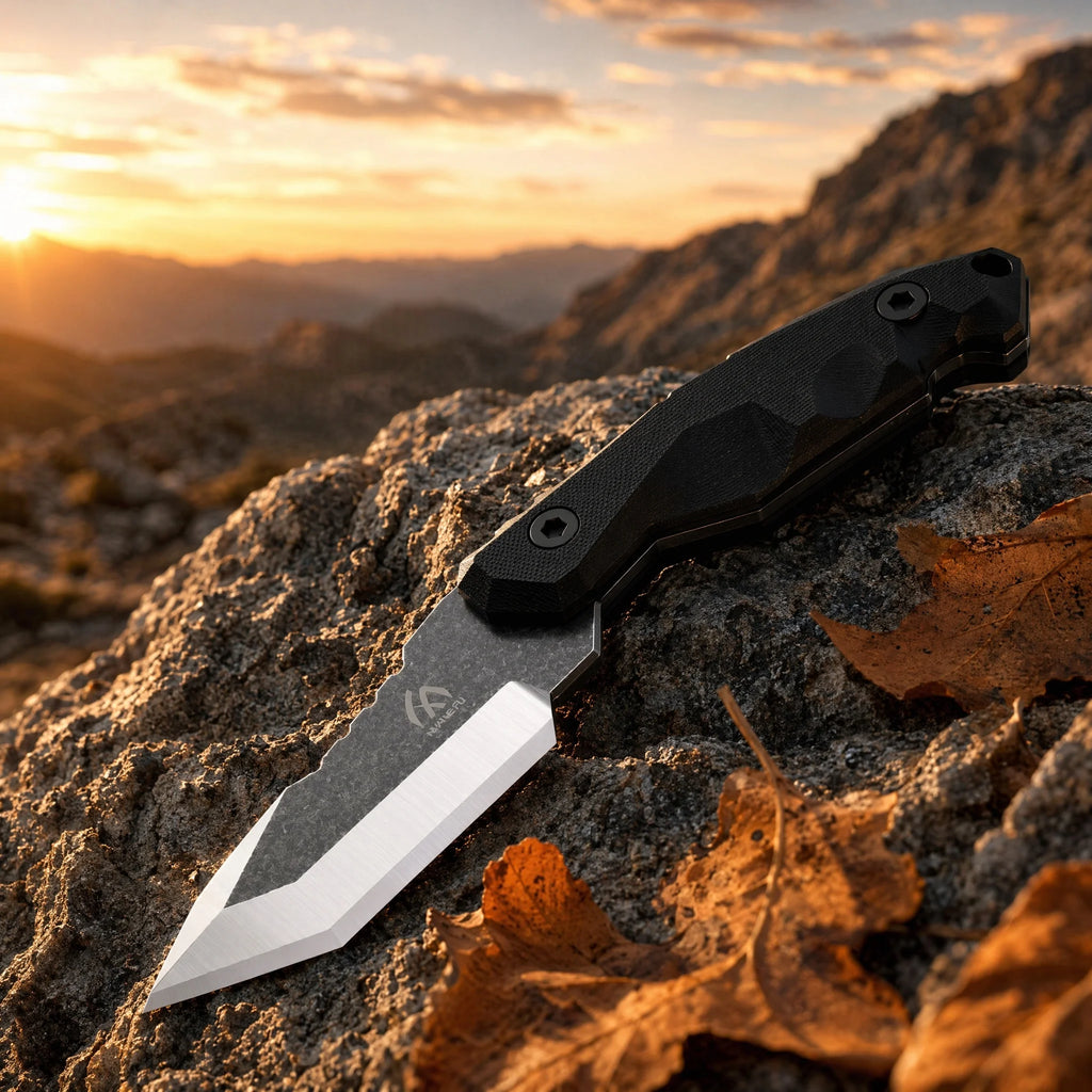 HUANGFU Multifunctional Outdoor Knife – Camping & Hiking Tool Outdoor Knife Qst YIXING