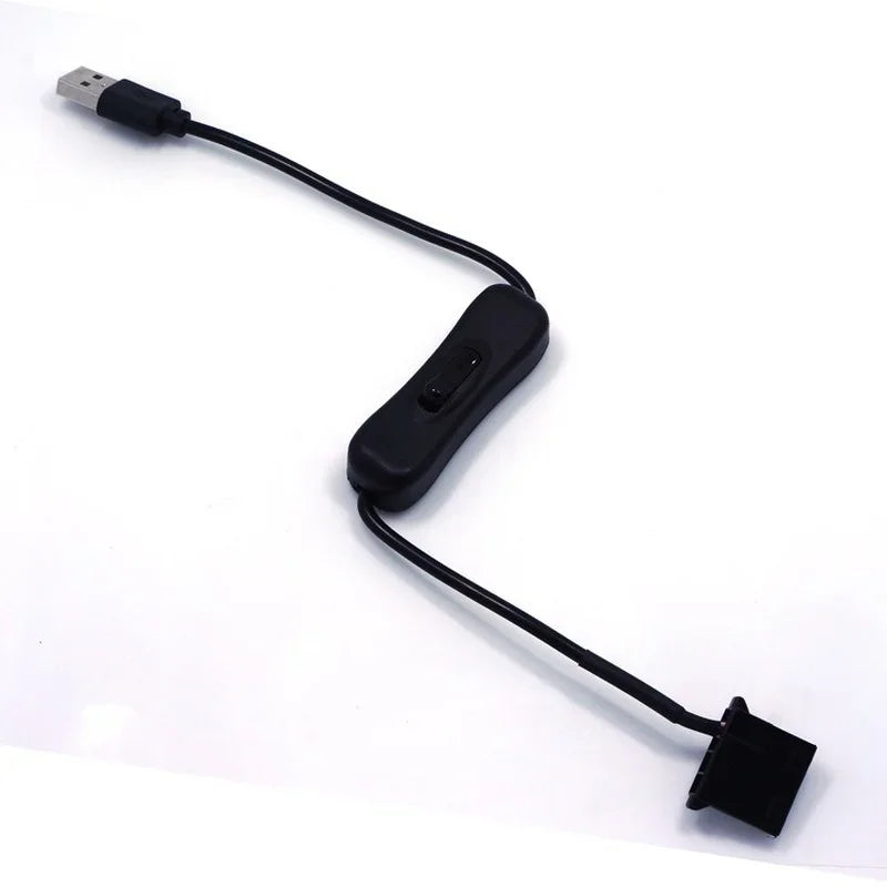 USB to 3-Pin 4-Pin PWM 5V Fan Power Adapter Cable | Qme Fan Power Adapter Cable Qme
