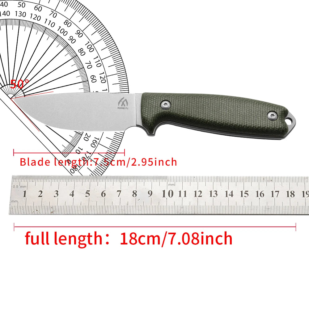 HUANGFU Outdoor Multi Knife – Compact Camping & Hiking Knife Outdoor Camping Knife Qst