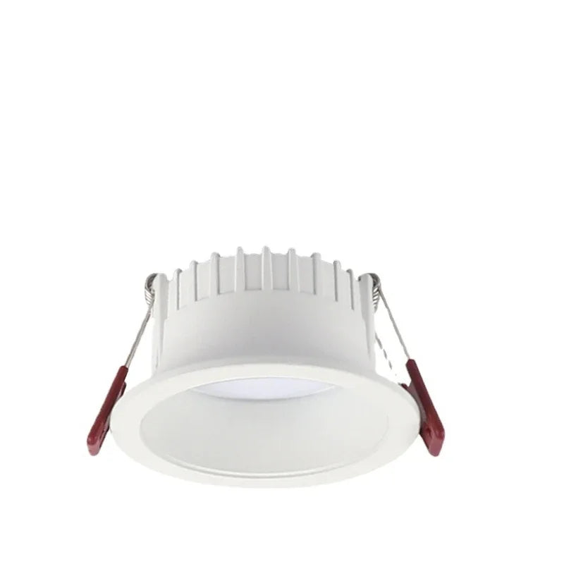 Round Anti-Glare LED SMD2835 Recessed Downlight 7W 10W LED Recessed Downlight Qme