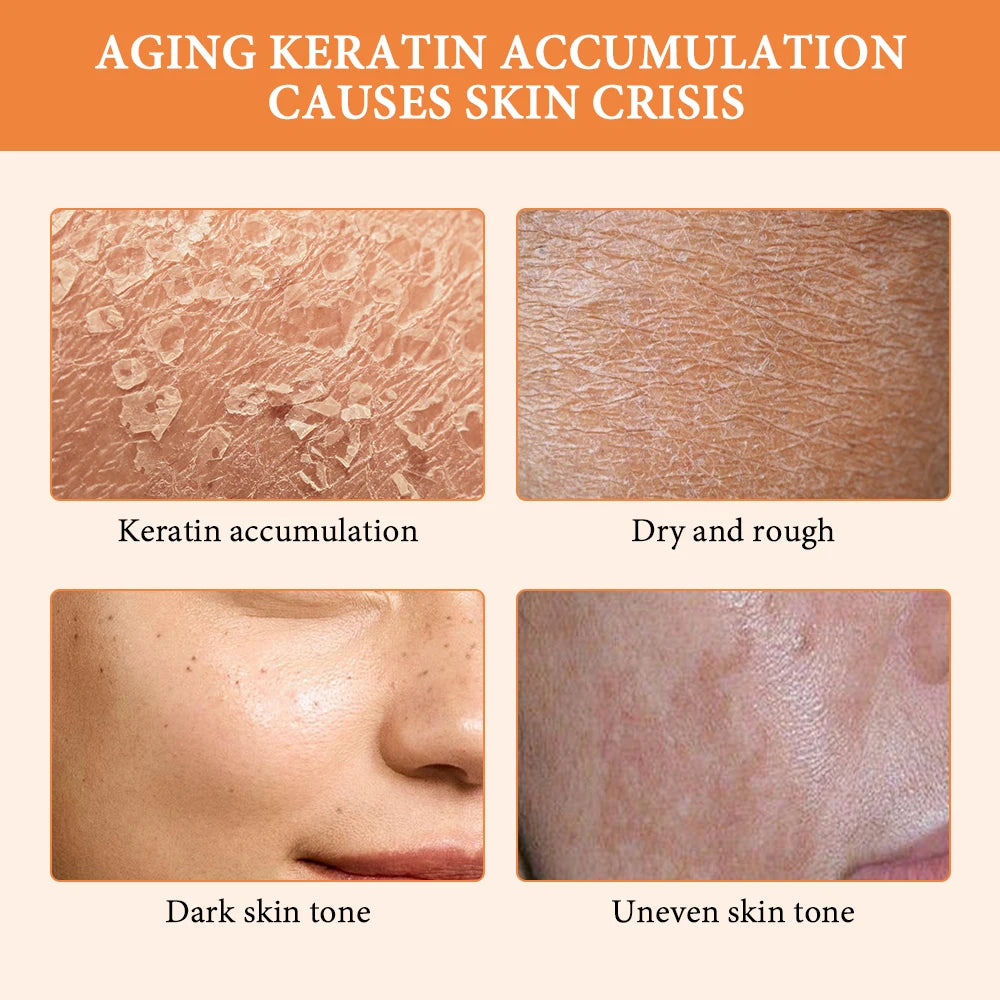 Orange Peeling Gel Scrub – Face & Body Deep Cleansing Exfoliator Face & Body Scrub Qst