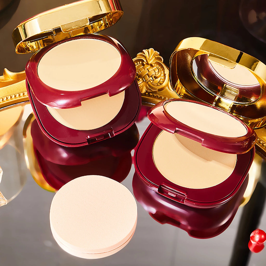 Red Pomegranate Double Layer Setting Powder – Oil Control Setting Powder Qst