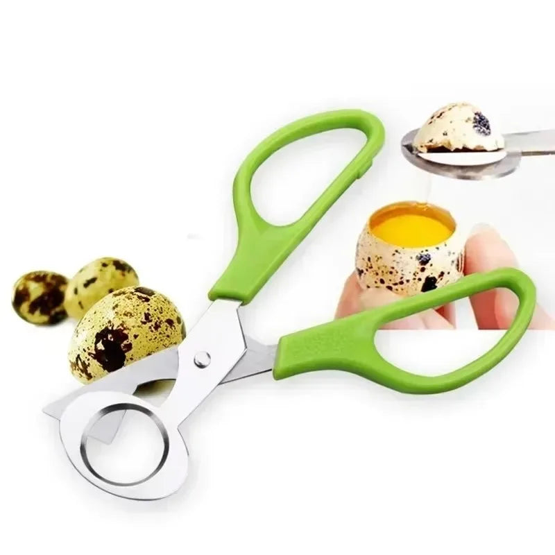 Quail Egg Scissors Cutter Opener – Stainless Steel Kitchen Tool Egg Scissors Cutter Qme