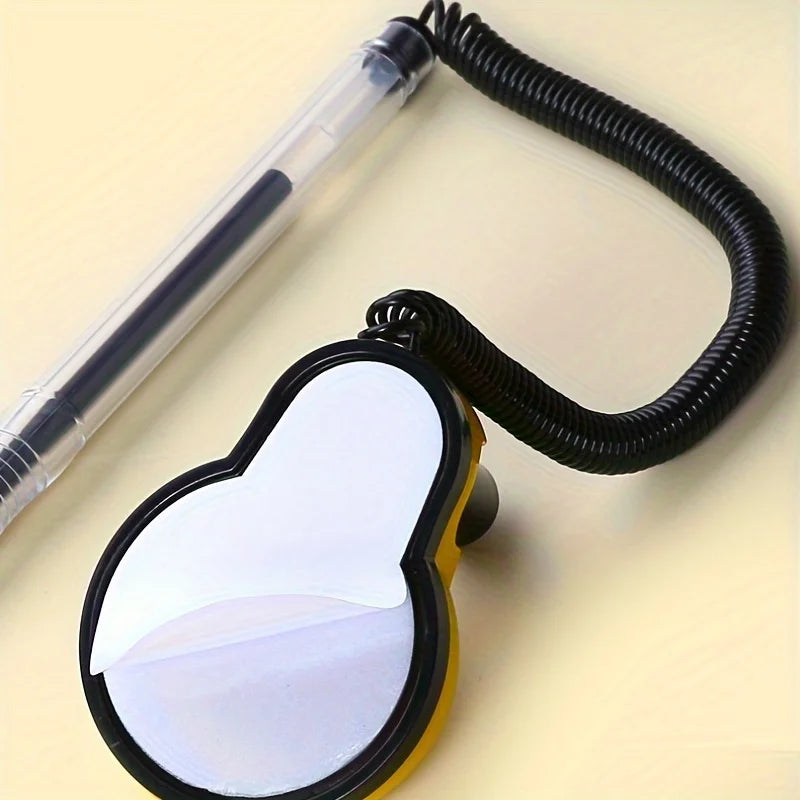 Cute Smile Counter Desk Pen with Self-Adhesive Base | Qme Counter Desk Pen Qme
