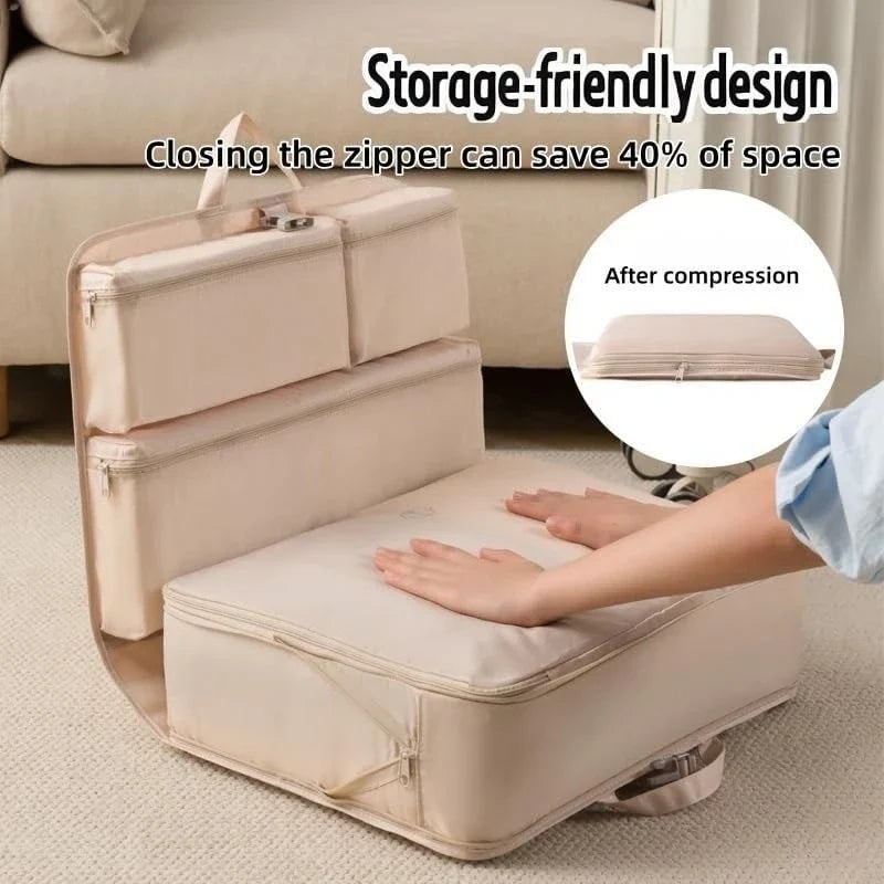 6-in-1 Foldable Travel Storage Bags – Portable Clothes Organizer Travel Packing Organizer Qme Default Title