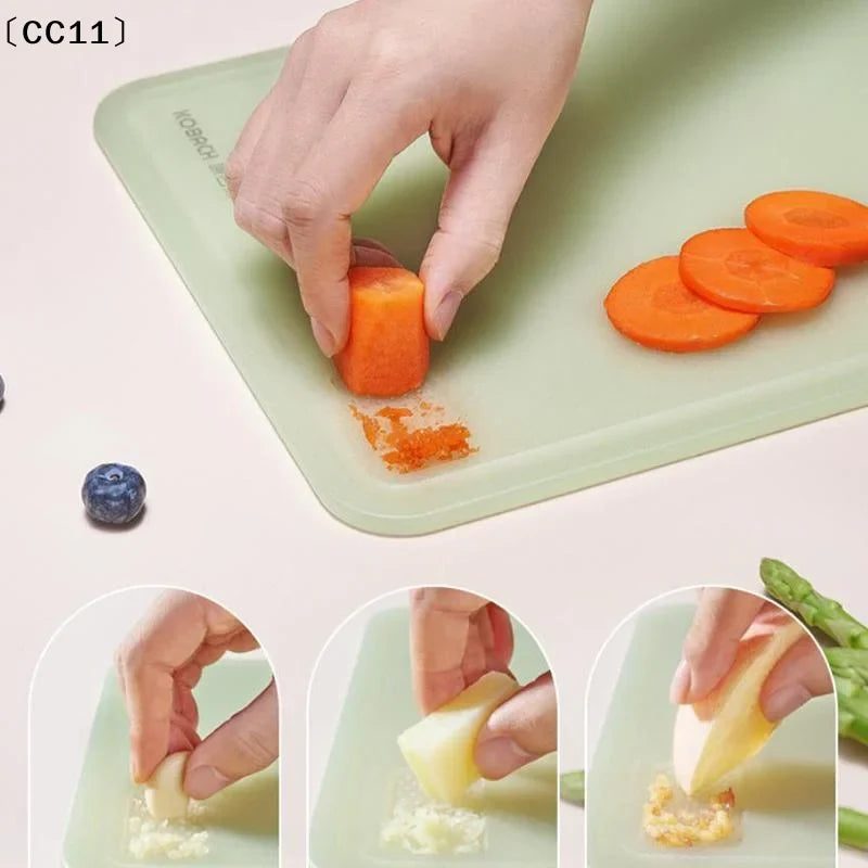 Double-Sided Antimicrobial Cutting Board – BPA-Free, Baby Safe Antimicrobial Cutting Board Qme