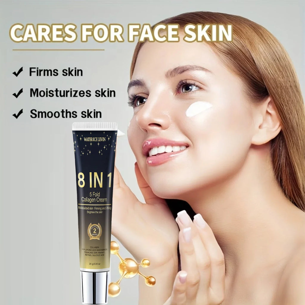 Multi-Effect Collagen Cream – Daily Hydrating, Firm & Bright Collagen Face Cream Qme