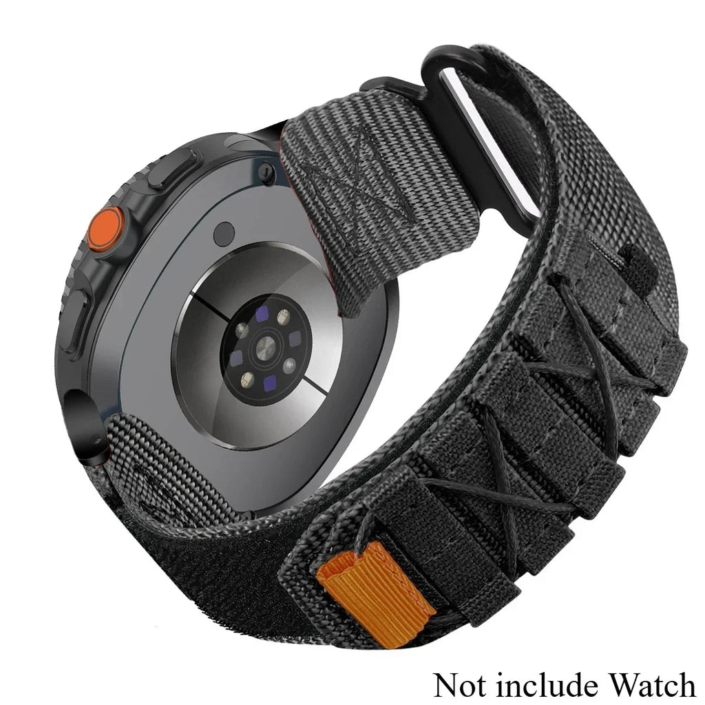 Nylon Quick Fit Band for Samsung Galaxy Watch Ultra 2 Watch Band Qme BB Galaxy Watch 8 44MM