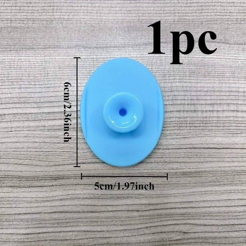 Silicone Facial & Body Exfoliating Brush | Daily Cleanser Exfoliating Skin Brush Qme