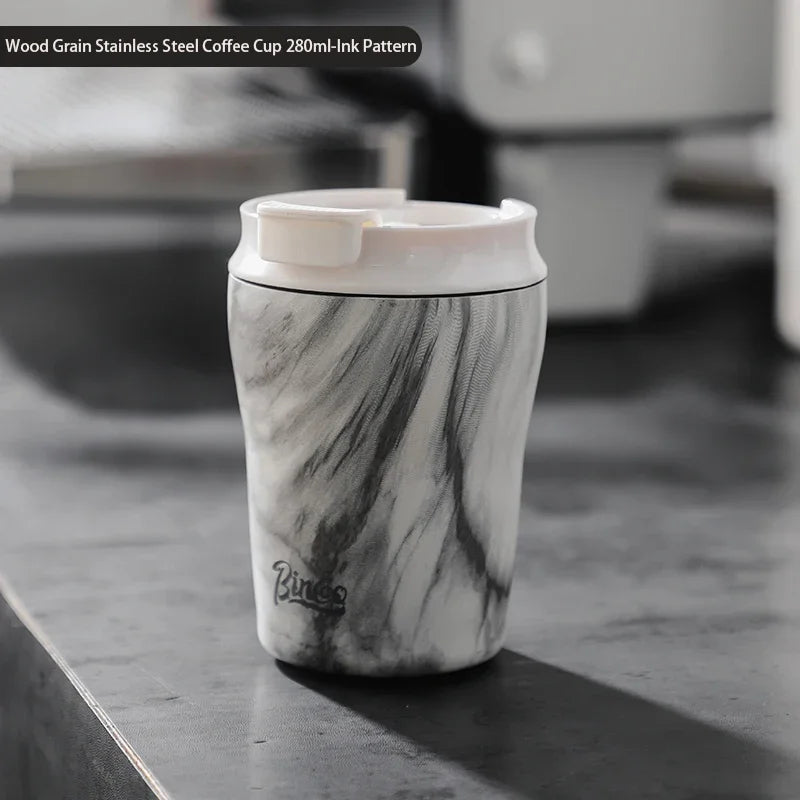 Bincoo 280ml/500ml Insulated Stainless Steel Travel Coffee Cup Insulated Travel Cup Qst Color A 401-500ml China Mainland