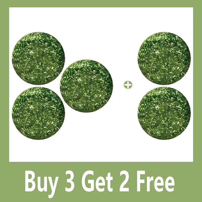 Herbal Tea Tree Oil Shampoo Bar – Scalp & Hair Care Herbal Shampoo Bar Qme Buy 3 Get 2 Free