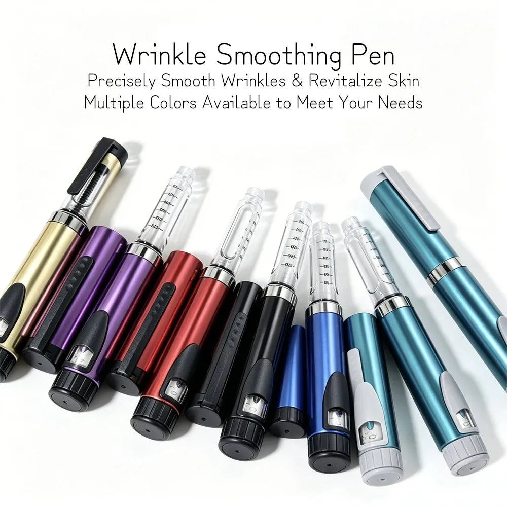 Reusable V3 Metal Injection Pen – Adjustable Dose Refillable Kit Injection Pen Kit Qst