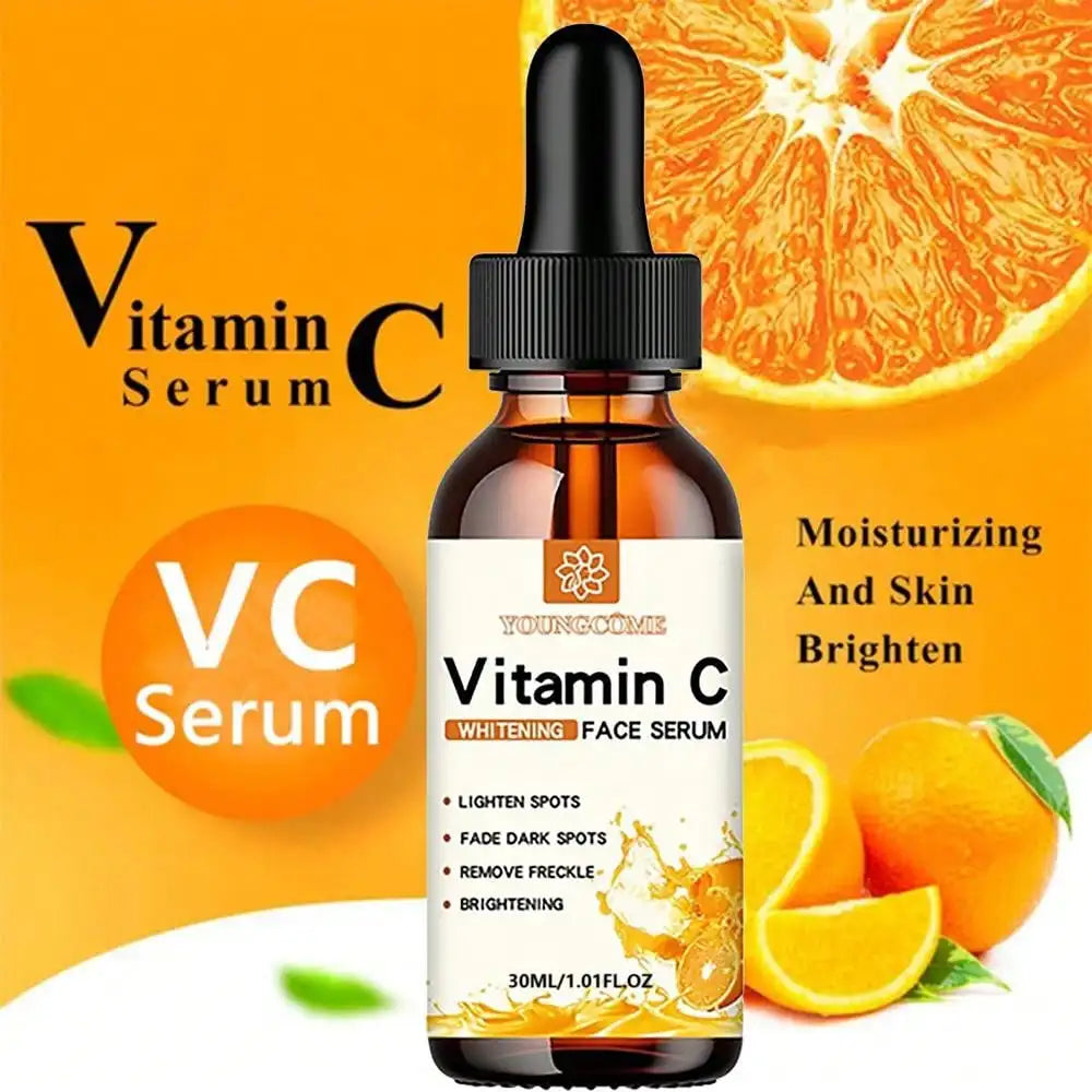YOUNGCOME Vitamin C Serum with Hyaluronic Acid 30ml Facial Serum Qst