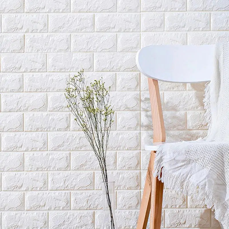 3D Faux Brick Self-Adhesive Wallpaper 70cm×10m – 8 Colors Self-Adhesive Wallpaper Qme