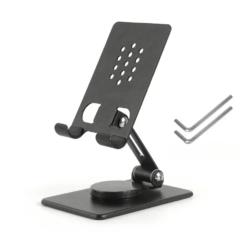 Aluminum Alloy Foldable Desk Phone Holder & Tablet Stand Phone & Tablet Stand Qme