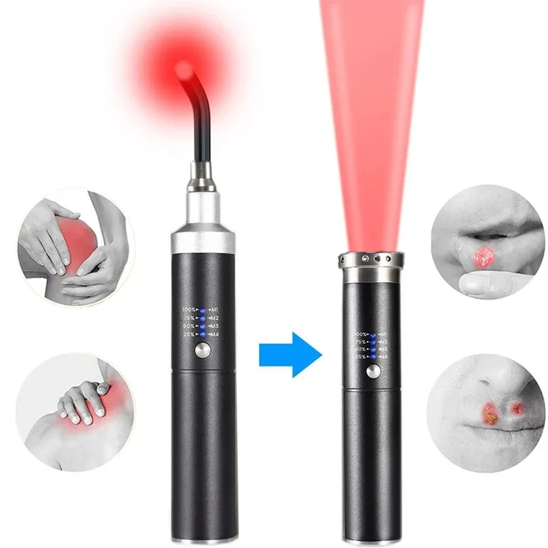Infrared & Red Light Therapy Lamp | 5-Wavelength LED Device Light Therapy Device Qst