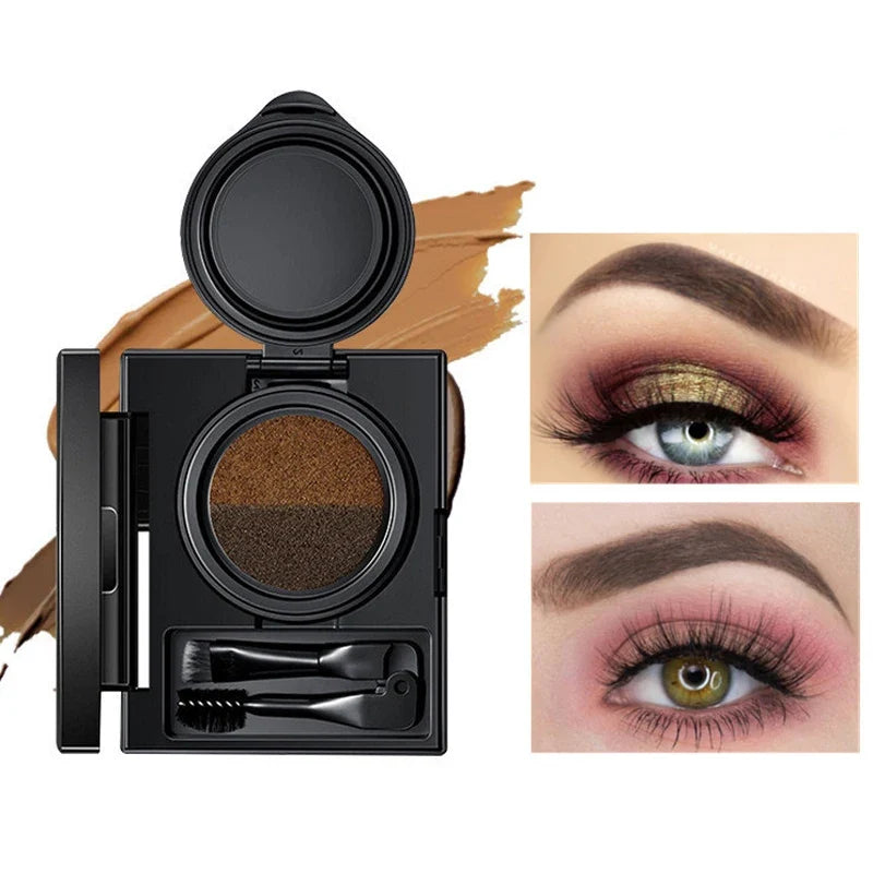 Two Tone Matte Eyebrow Cream – Lightweight & Smudge-Proof Eyebrow Cream Qme