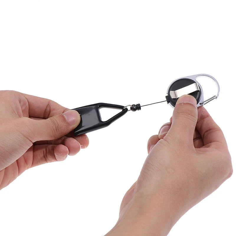 Silicone Lighter Cover with Clip & Retractable Keychain Leash Lighter Accessory Qme