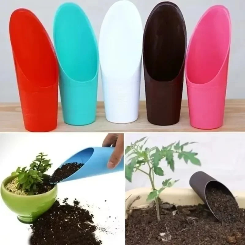 Mini Plastic Shovel & Bucket Set for Succulents – 6 Colors Mini Garden Tool Set Qme