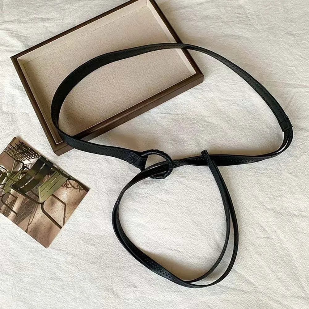 Ethnic Cashew Print Adjustable PU Retro Jacquard Waist Belt Printed Waist Belt Qme