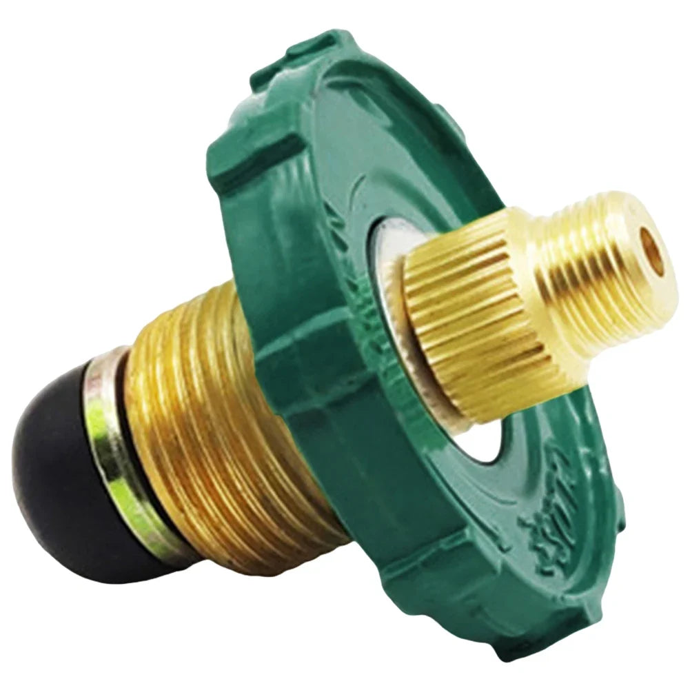 Camping Gas Stove Converter Adapter – Zinc Alloy Conversion Head Camping Stove Adapter Qme