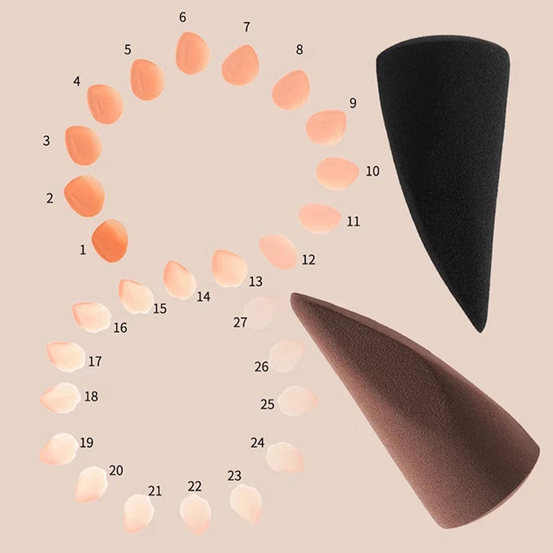 Precision Makeup Sponge Puff – Wet & Dry Cosmetic Blender Makeup Sponge Puff Qst