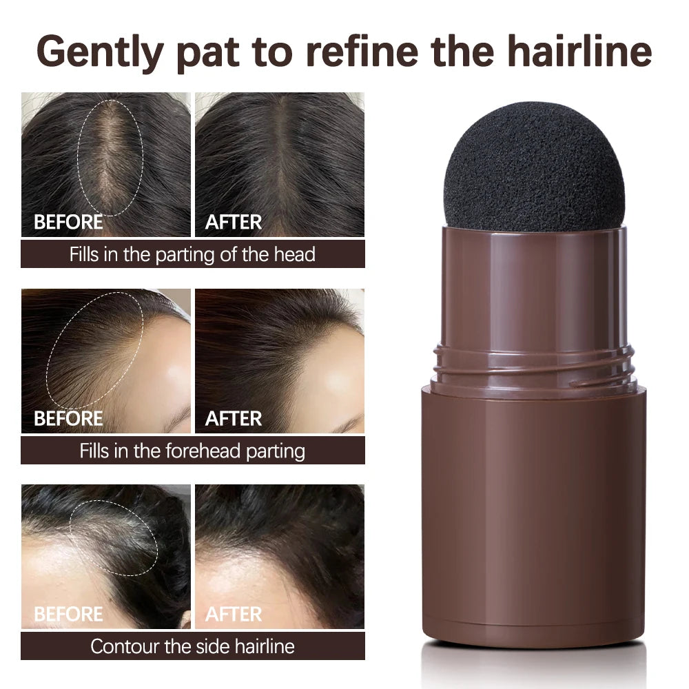 Waterproof Hairline Shadow Powder – Root & Brow Cover Stick Hairline Cover Powder Qst