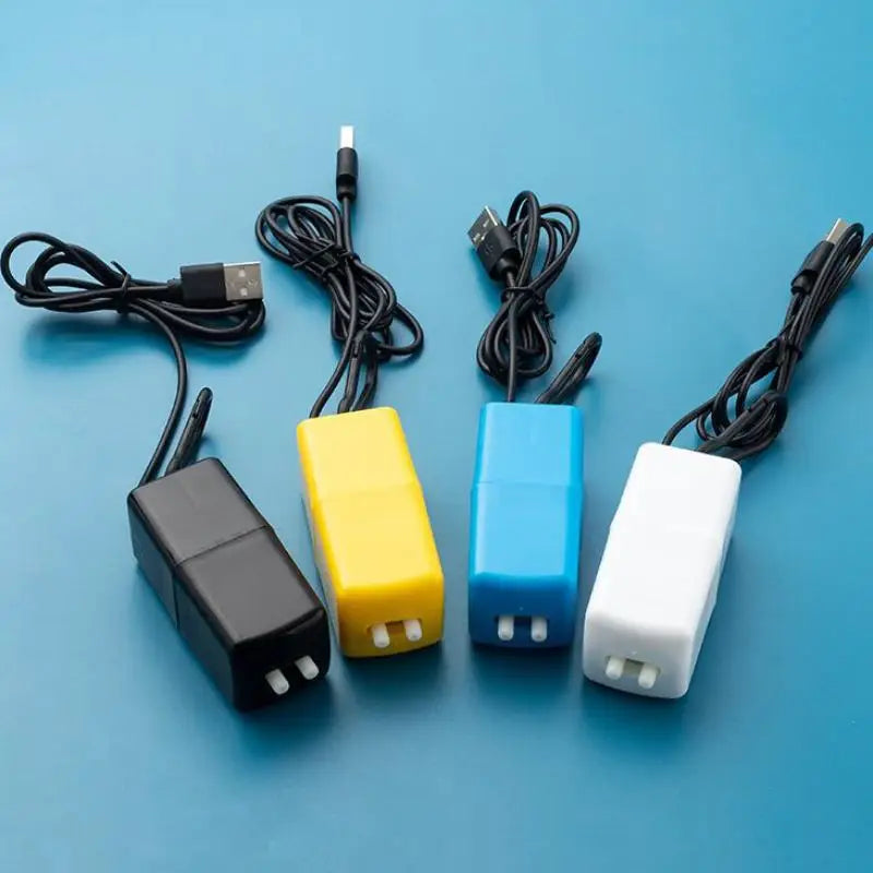 Mini USB Aquarium Air Pump Kit with Check Valve & Air Stone Aquarium Air Pump Qme