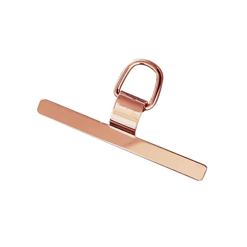 Stainless Steel Ultrathin Phone Lanyard Connector Clip | Qme Phone Lanyard Clip Qme 1pc style B