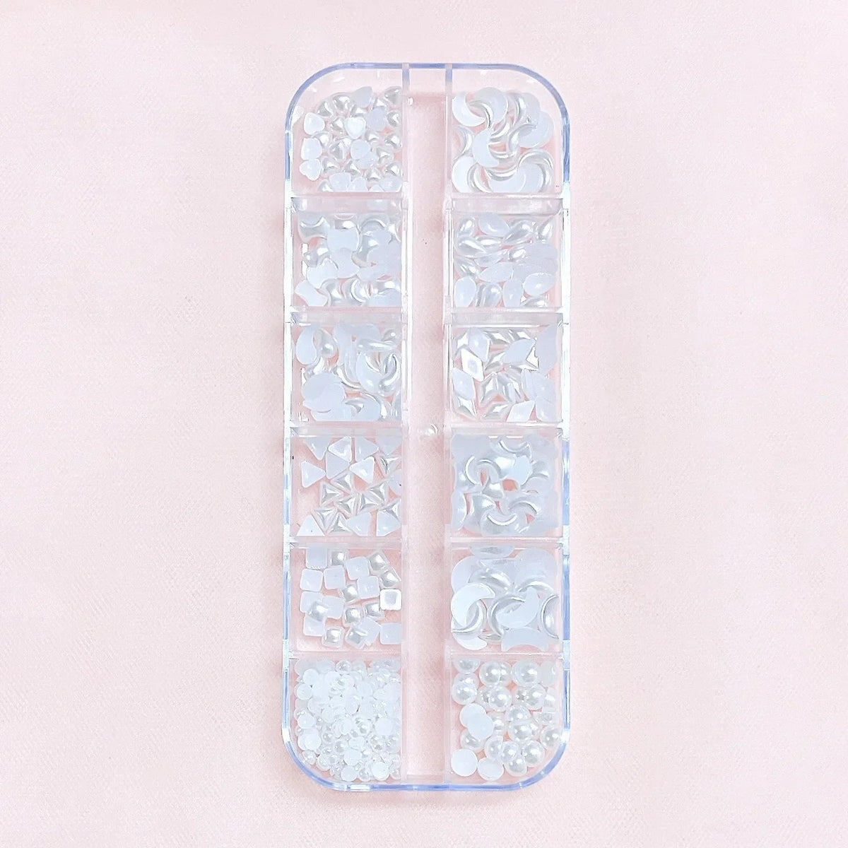 Moon Heart Pearl Glitter Nail Art Decorations – DIY Jewelry Set Nail Art Decoration Qme